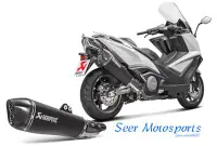 在飛比找Yahoo!奇摩拍賣優惠-[Seer] 現貨 Akrapovic 蠍子管 KYMCO 