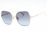 CHOPARD SCHL02M 300L Sunglasses Gold Frame Blue Mirror Lenses 57mm