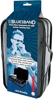 Hohner 1501/7 Bluesband 7 Pack Harmonica Starter Kit - Keys G,A, Bb, C,D,E,F