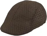 [Tadill] Lightweight Mesh Flat Cap for Outdoor Activities - Unisex Design