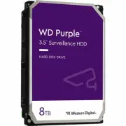 WD Purple WD85PURZ 8 TB Hard Drive - 3.5 Internal - SATA (SATA/600) - Conventio