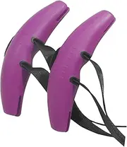 Zxpjkyu 2x Pull-up Handles Exercise Resistance Band Handles Cable Machine Handles Training Grip Handles for Pull-up Forearms, Purple