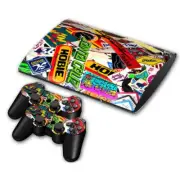 Anime girls New design Skin Sticker Decal for PS3 Slim 4000 Console and Controll