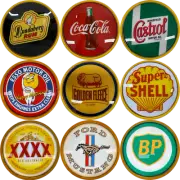 Man Cave Bar Lighting Wall Button Sign Light LED YELLOW Base Gift
