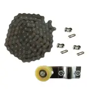 415 Chain&Chain Tensioner&3xChain Master Link For 49cc 66cc 80cc Motorized Bike