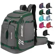 Ski Boot Bag Backpack, 60L padded Ski Gear Bag & Snowboard Boot Bag,Large Cap...