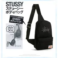 在飛比找蝦皮購物優惠-Stussy 後背式單肩斜挎包胸包