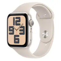 在飛比找PChome24h購物優惠-Apple Watch SE GPS 44mm Starli