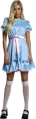 Grady Twin The Shining Movie Scary Girl Fancy Dress Up Halloween Adult Costume