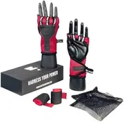 Boxing Fortress Pro T.5 Hand Wraps Adult Handwraps Muay Thai Hand Bandages Fastwraps (Junior Size 9-14 Years Old)