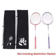 Badminton Racket Cover Bag Soft Storage Bag Drawstring Pocket Racket BagPW