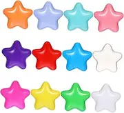 Vaguelly 100Pcs Star Shaped Ocean Balls Crush Swimming for Ball Pits Playhouses and Playpens Safe and Fun Balls