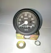 BSA Bantam C15 B40 Ariel Arrow & Leader Replacement Speedometer black Bezel