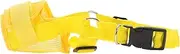 CAPASTEC Dog Muzzle Mesh Muzzle for Small Medium Large Dogs Soft Dog Muzzle Prevent Biting Chewing Drinkable Breathable Adjustable Dog Muzzle L Yellow