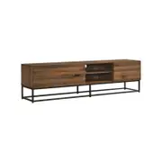 Lucia TV Stand Entertainment Unit W/ 1-Door 2-Drawers 180cm - Walnut