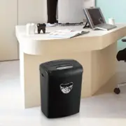 Paper Shredder W/ 21L Trash Can Automatic 10 Sheet Cut Shredder For Credit