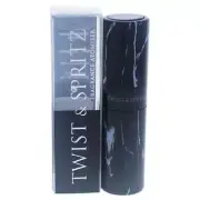 Twist and Spritz Atomiser - Black Marble by Twist and Spritz for Women - 8 ml...