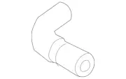 Genuine Volkswagen Engine Coolant Overflow Hose 1KM-122-109-C (for: Volkswagen)
