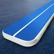 6x1M Inflatable Air Track 20cm Thick Gymnastics Tumbling Mat With Built-In Valve