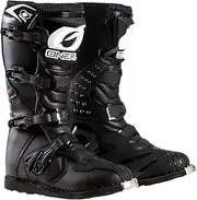 O'Neal Mens Rider Boot BLK/BLK 10, Black, 10 US