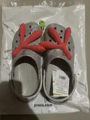 Crocs x Staple Sidewalk Luxe Classic Clog (Grey) | 207917-90H | Size 10M/ 12W
