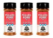 Pit Boss Pulled Pork Rub Seasoning – 3 Pack (6.7 oz Ea) Hickory, Garlic & Onion