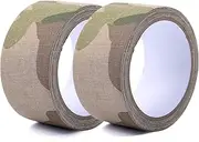 Camo Tape Cloth, Premium Grade Heavy Duty Gaffer Tape - Outdoor Camping Hunting Gun Camera Fishing Hidden Tape - 2 Inch X 11 Yards，Multicolor /16 (Size : Desert Camo)