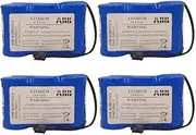 4-Pcs 3HAC16831-1 17Ah 10.8V 3HAC13150-1 Battery for ABB Robot Controller SMB CPU Server Lithium Battery