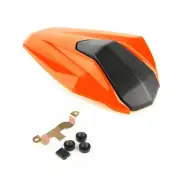 Rear Seat Cover Cowl Orange Motor Pillion Fit For Kawasaki Ninja 400 2017-2022