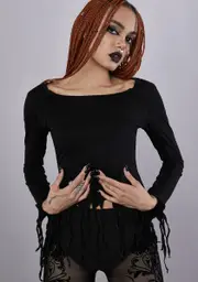 [Widow] Magical Mortal Long Sleeve Top
