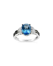 Le Vian 14K 2.33 ct. tw. Diamond & Blue Topaz Ring