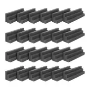 24 Pcs Bass Traps Acoustic Foam Panels Sound Proof Padding,Studio Foam for6800