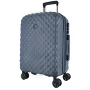 Pierre Cardin 4 Wheel Cabin Hard-Shell Lock Suitcase Travel Luggage 54cm Teal