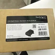 StarTech 1 port Gigabit Midspan- Poe + injector 802.3at, 802.3af