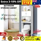 New Over The Toilet Storage Cabinet Shelf Above Cupboard Unit Bathroom Furniture