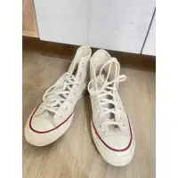 在飛比找蝦皮購物優惠-CONVERSE ALL STAR韓妞必備 高筒帆布鞋 白鞋