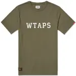 【ALLENTAPS】WTAPS 15SS DESIGN SS 06 TEE. COTTON 短袖 軍綠色 M號