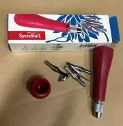Speedball 4131 Linoleum Cutter – 5 Assorted Lino Cutters