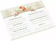 Baby Shower Guest Book Well Wishes Advice Cards x 24 Memory Keepsake Party Games