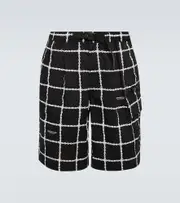 [Undercover] Undercover Printed technical shorts UK 28 black