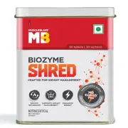 MuscleBlaze Biozyme Shred, 90 Tablets, with Thermogenic, Metabolism Boosts
