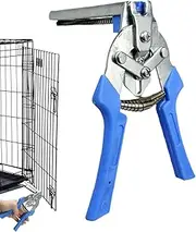 Type M Nail Ring Pliers for Fencing - M Clips for Fence Fastening,Non-Slip Grip Repair Hand Tools for Upholstery Installation Animal Chicken Coop Panels