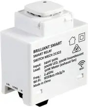 Brilliant Smart Wifi Relay Mechanism, White