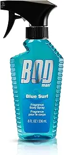 (Small, Blue Surf) - BOD Man Fragrance Body Spray, Blue Surf, 8 Fluid Ounce