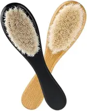 MOTHNUR Infant Scalp Brush 2 Pcs Soft Bristle Hair Brush for Newborns Toddlers Easy to Use