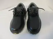 Dr Martens Air Wair Black Oxford Size 7 Lug Sole 3 Eyelets Lace up New