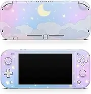 Nintendo switch lite skin Clouds, Pastel Starry switch blue Sky Vinyl 3m stickers moon Full wrap cover