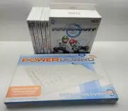 Wii Bundle Mario Kart Wheel, Game, Keyboard, Gummy Bears, Honda ATV, More $270!!