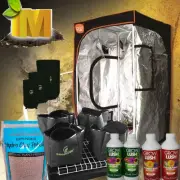 Hydroponic Water System 60 Tent 160L Water Tank Clay Balls Grow Bloom Nutrients