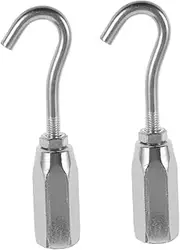 2pcs Car Repair Hook Dent Puller Dent Remover Tool Auto Dent Maintenance Kit Car Dent Removal Tool Hook Pulling Hook Auto Body Tools Dent Fixer for Auto Car Dent Rods Iron Silver